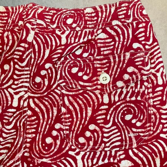 J.Crew Swim Trunks Mens Size S Red Board Shorts Mesh Lined Beach Swimwear NEW! - Picture 6 of 14